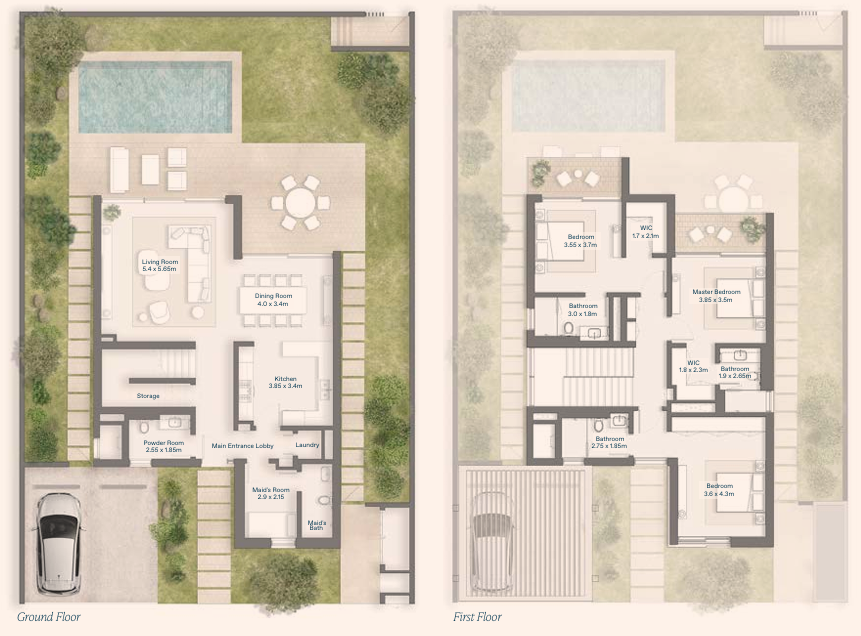 3 Bed Villa