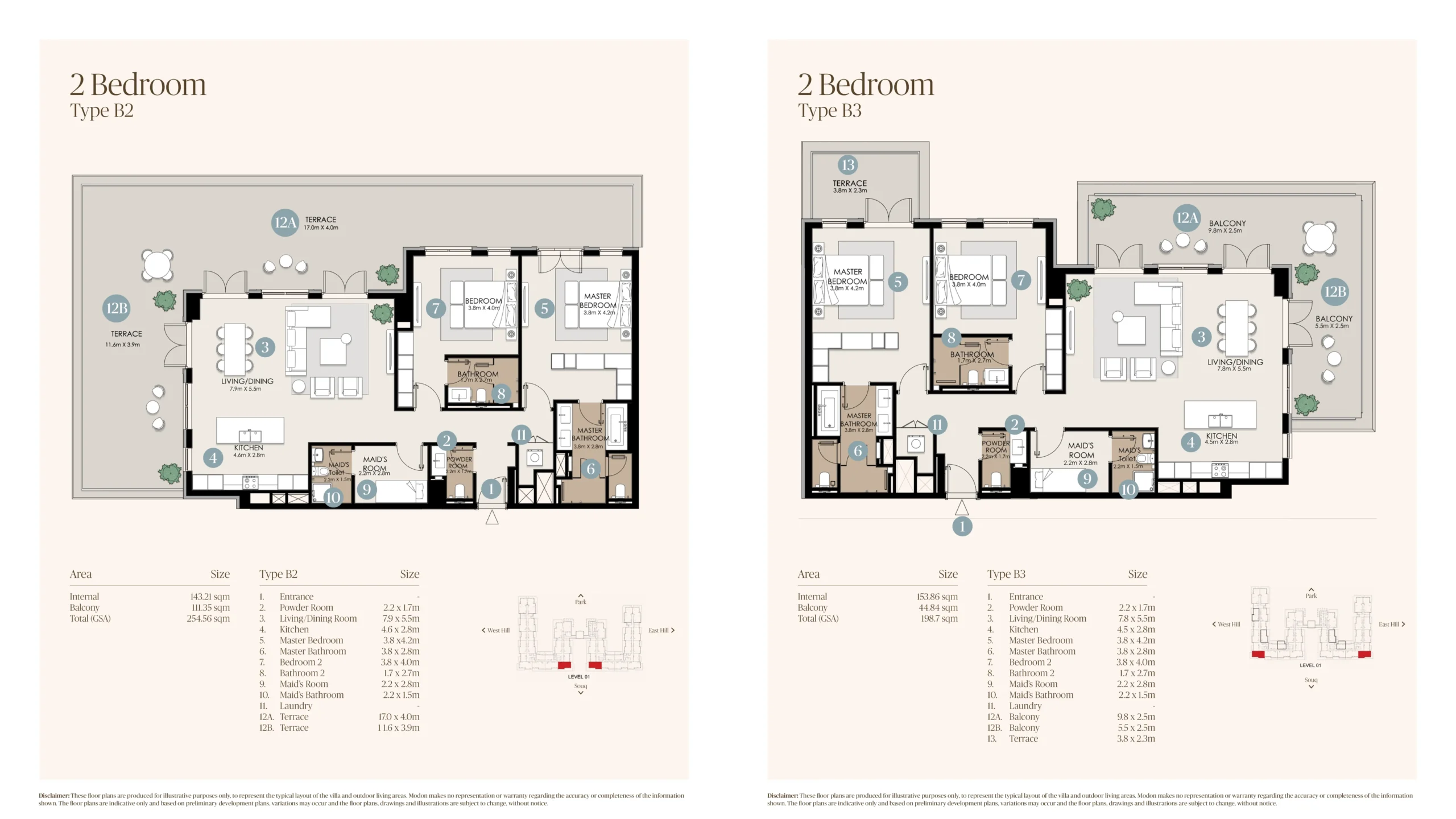 2 Bedroom Type D