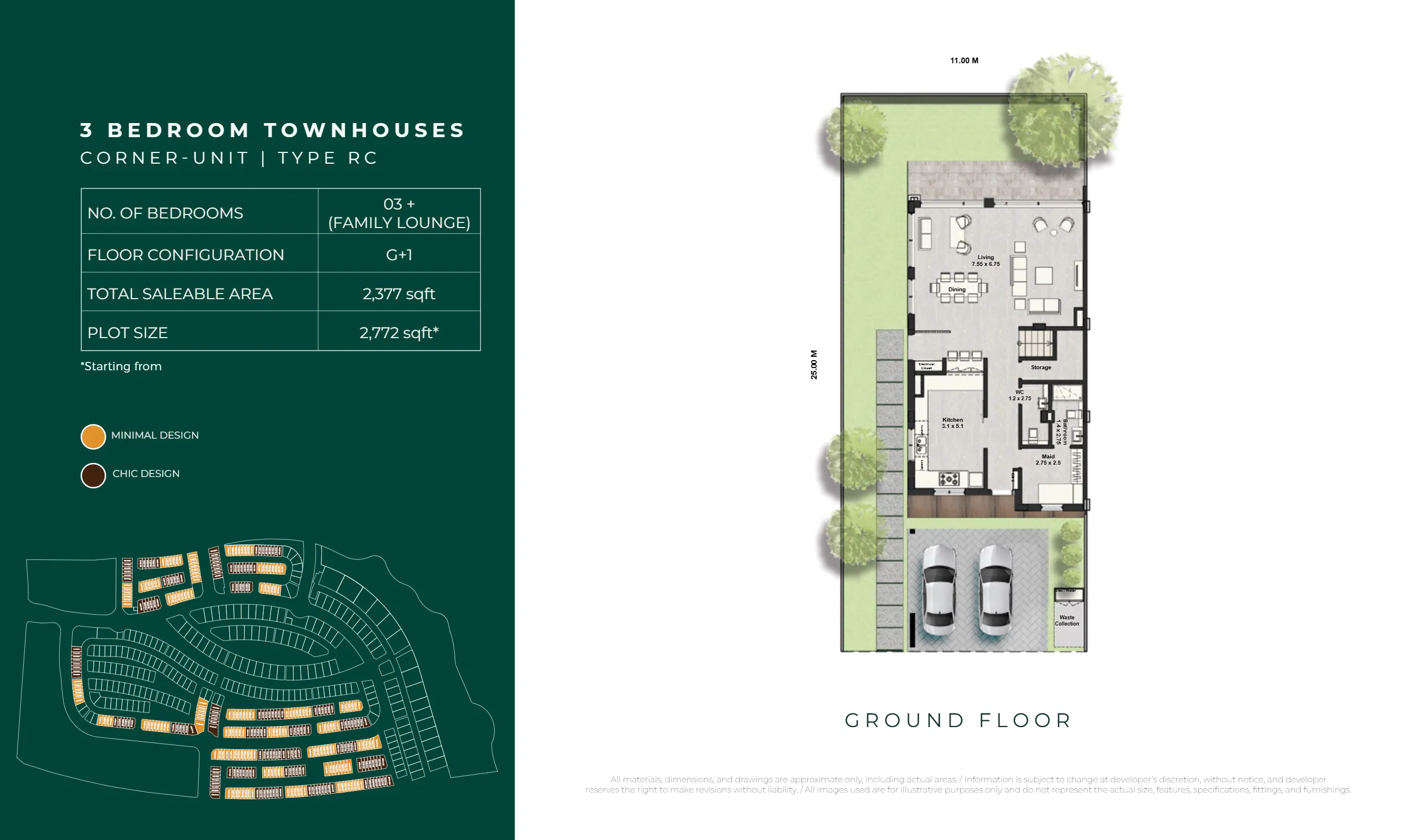 3 Bedroom Townhouse Type A