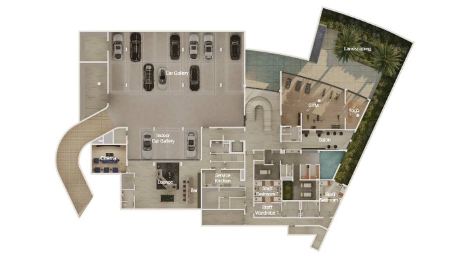 6 Bedroom Basement Floor Plan