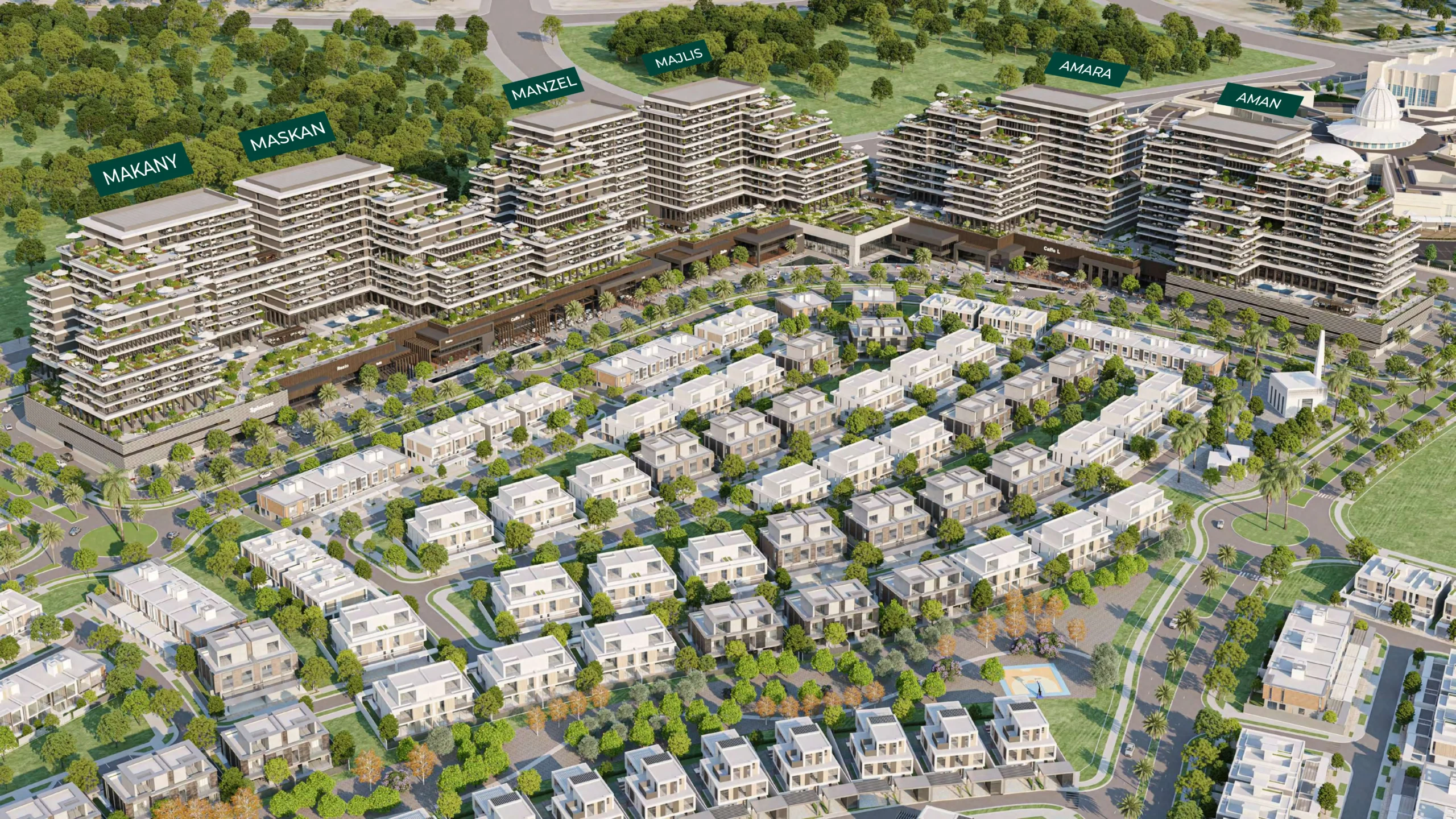 Residential Building Towers