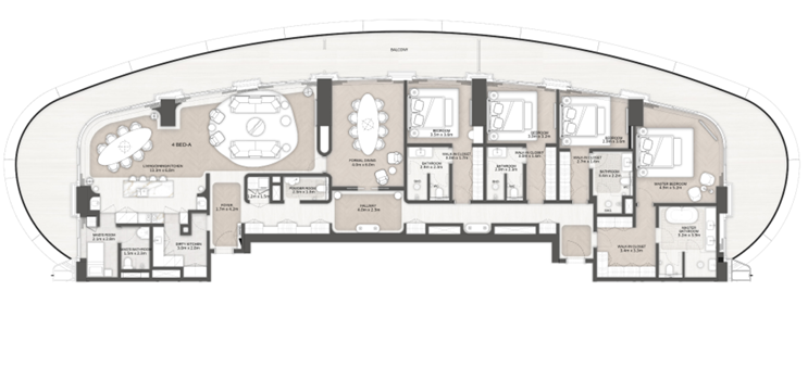 1 Bedroom Plan