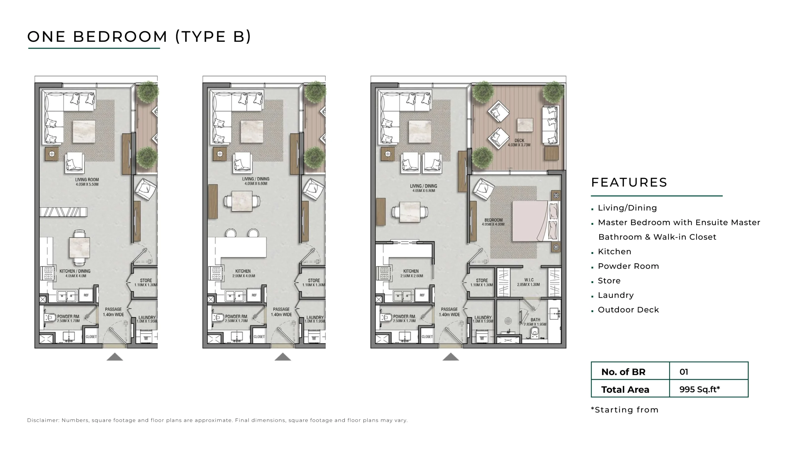 1 Bedroom Apartment - Image 4