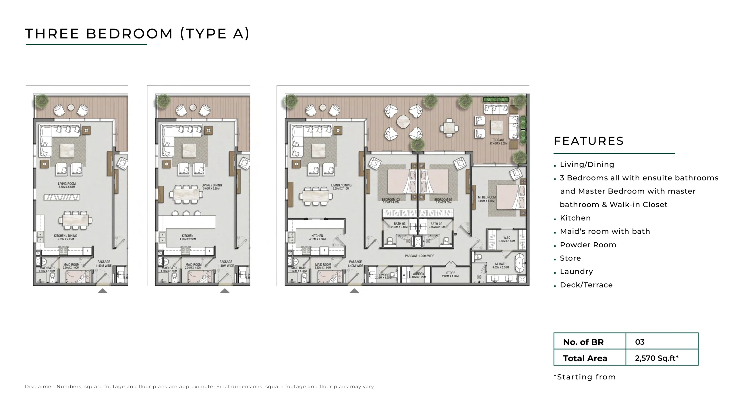 3 Bedroom Apartment - Image 1