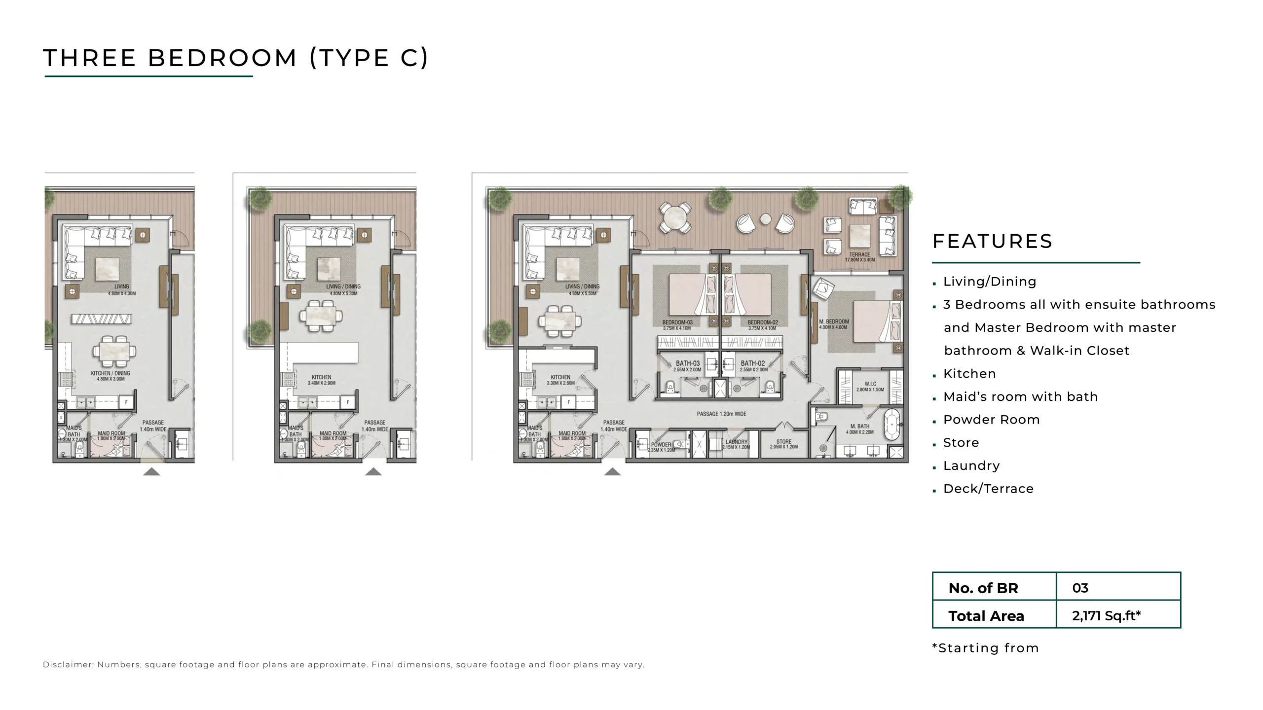 3 Bedroom Apartment - Image 3
