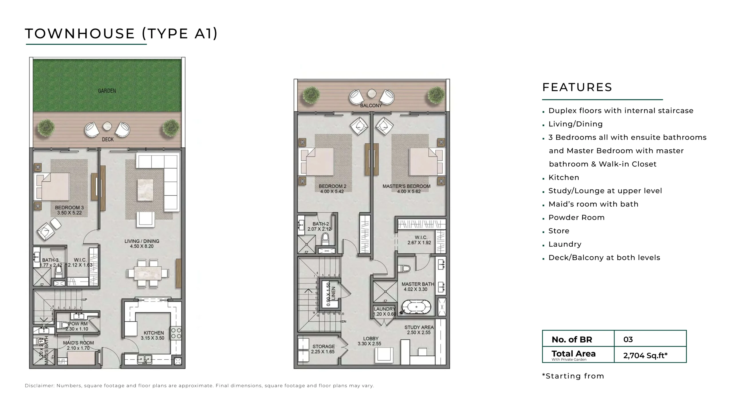 3 Bedroom Townhouse - Image 1