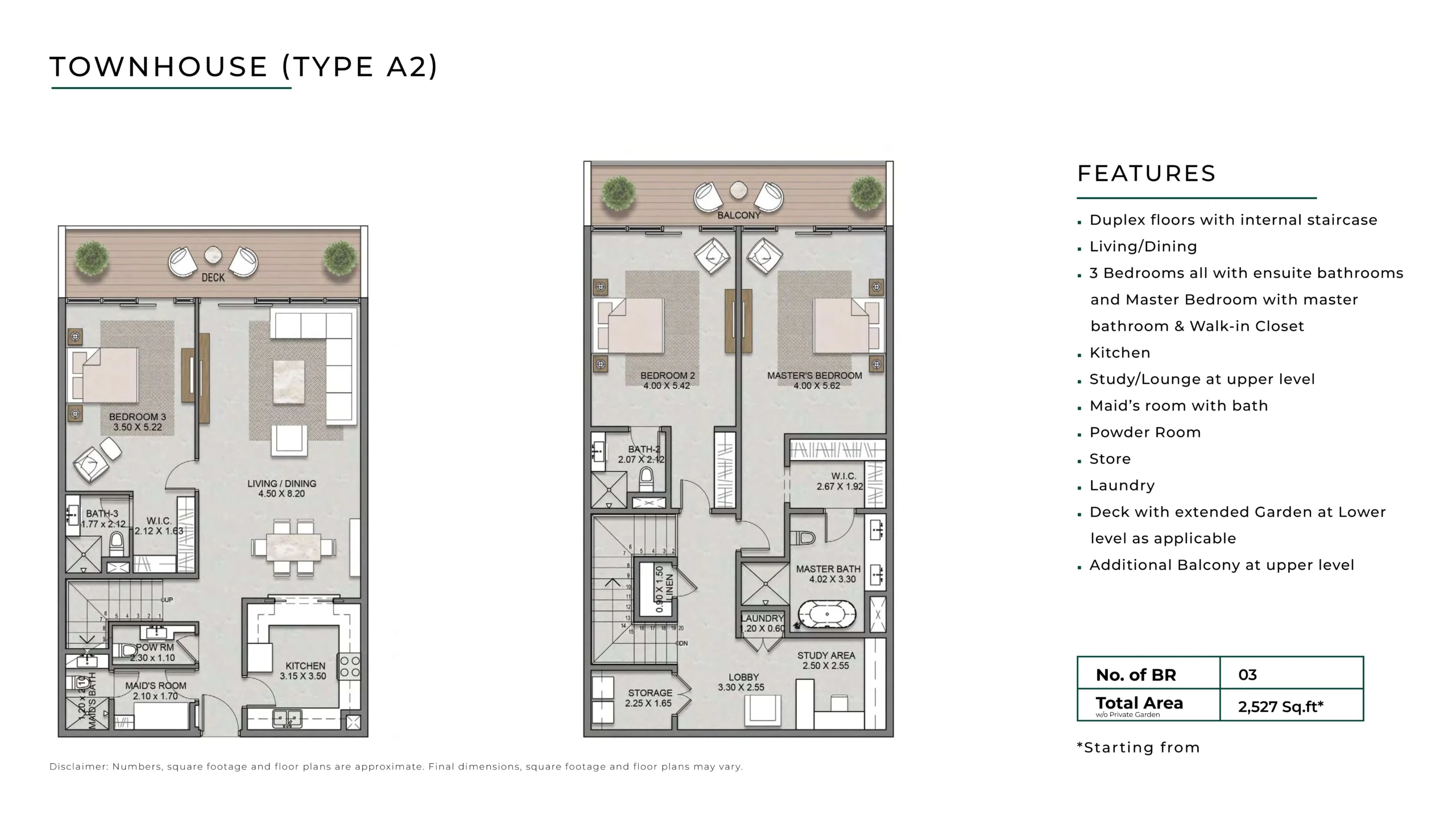 3 Bedroom Townhouse - Image 2