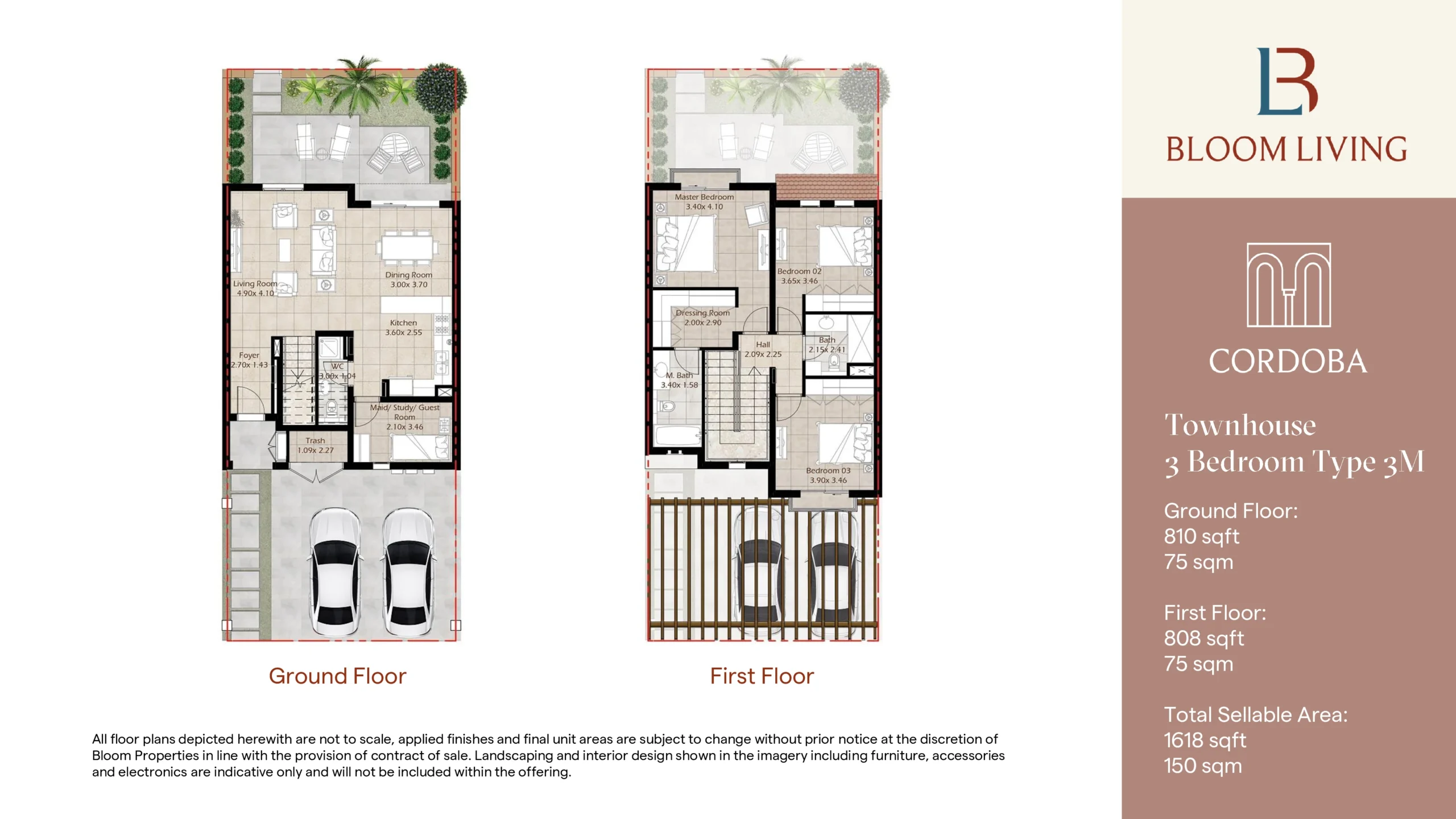 3 Bedroom Townhouse - Image 2