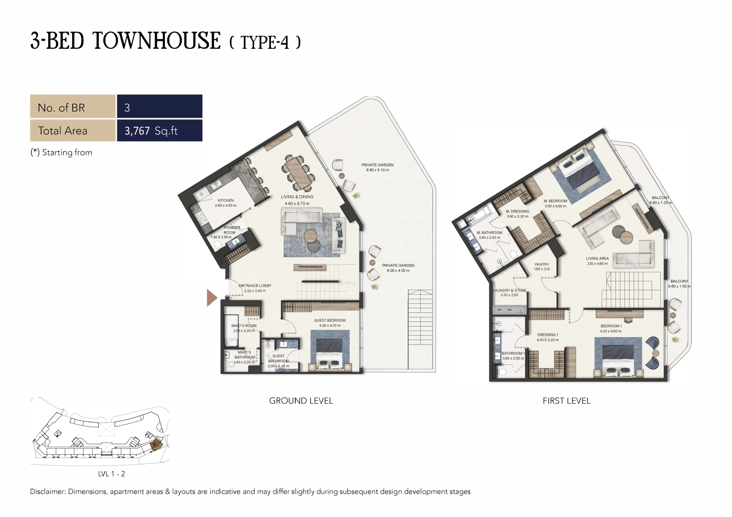 4 Bedroom Townhouse - Image 1