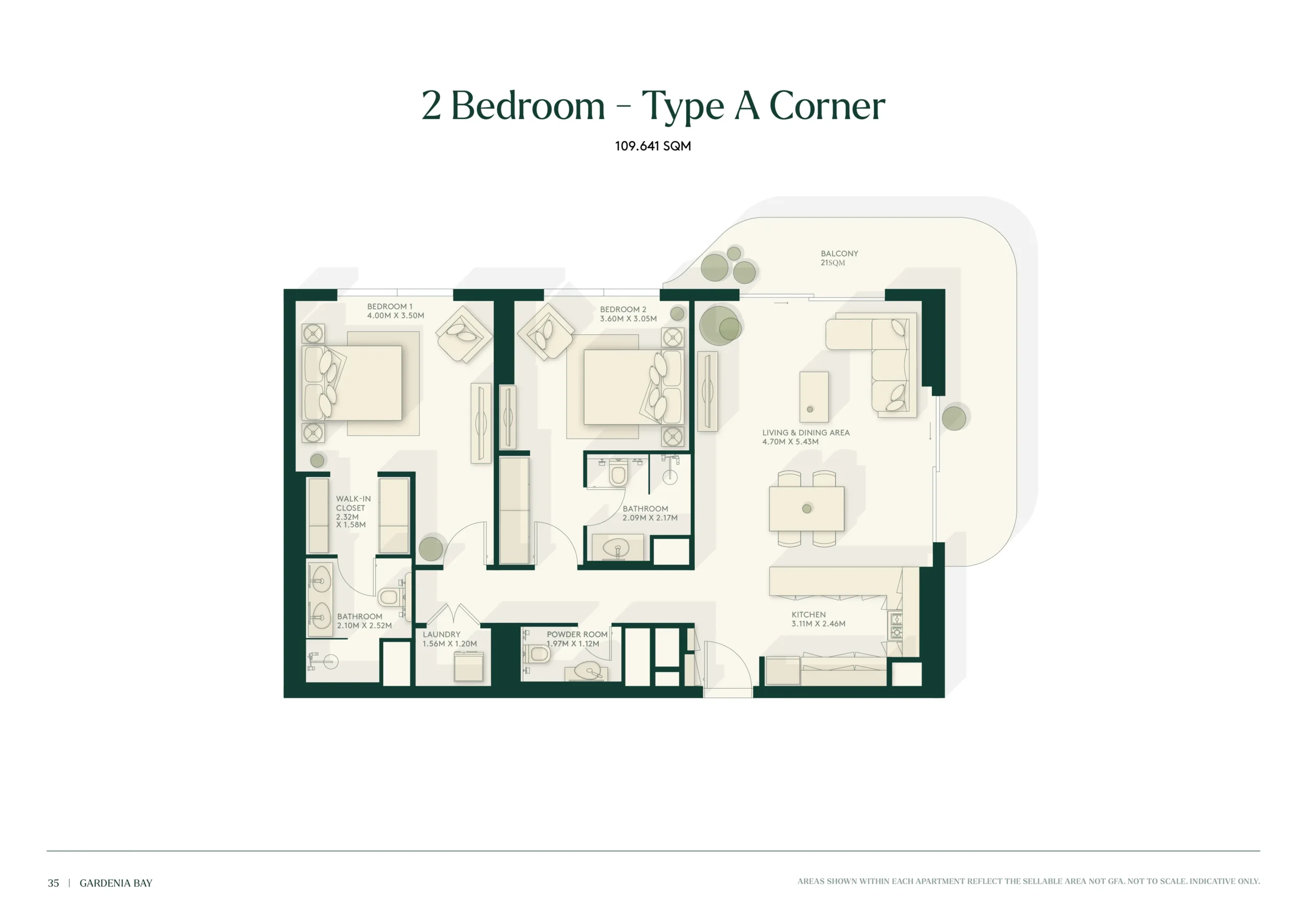 2 Bedroom Apartment - Image 1