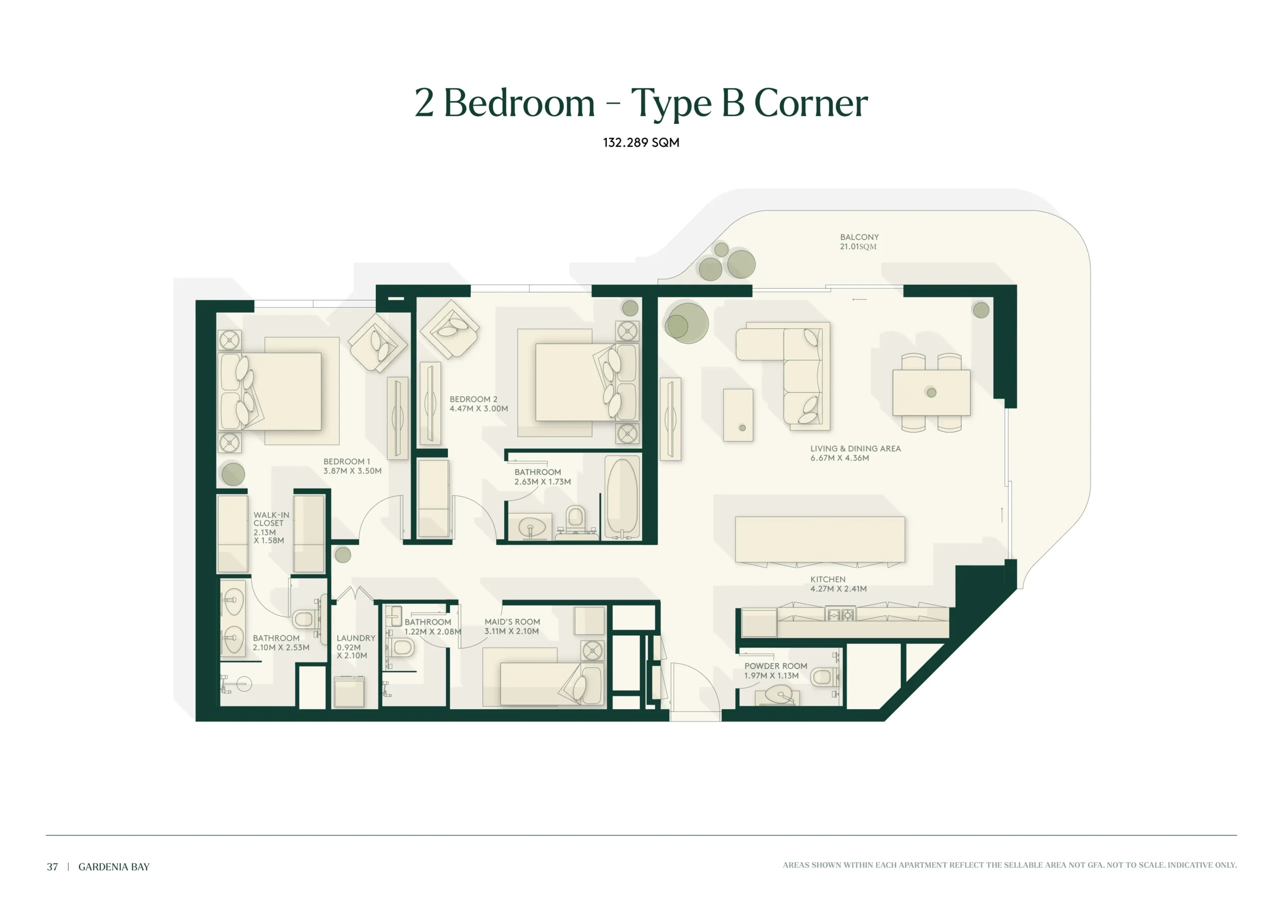 2 Bedroom Apartment - Image 3