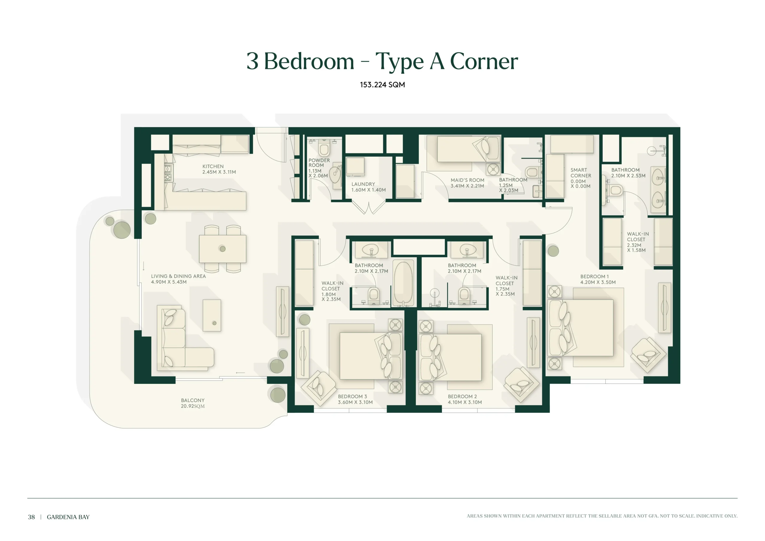 3 Bedroom Apartment - Image 1