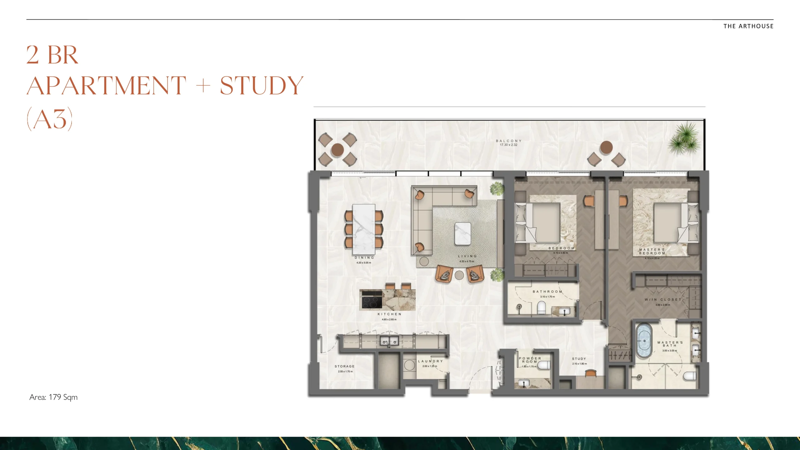 2 Bedroom Plan 4