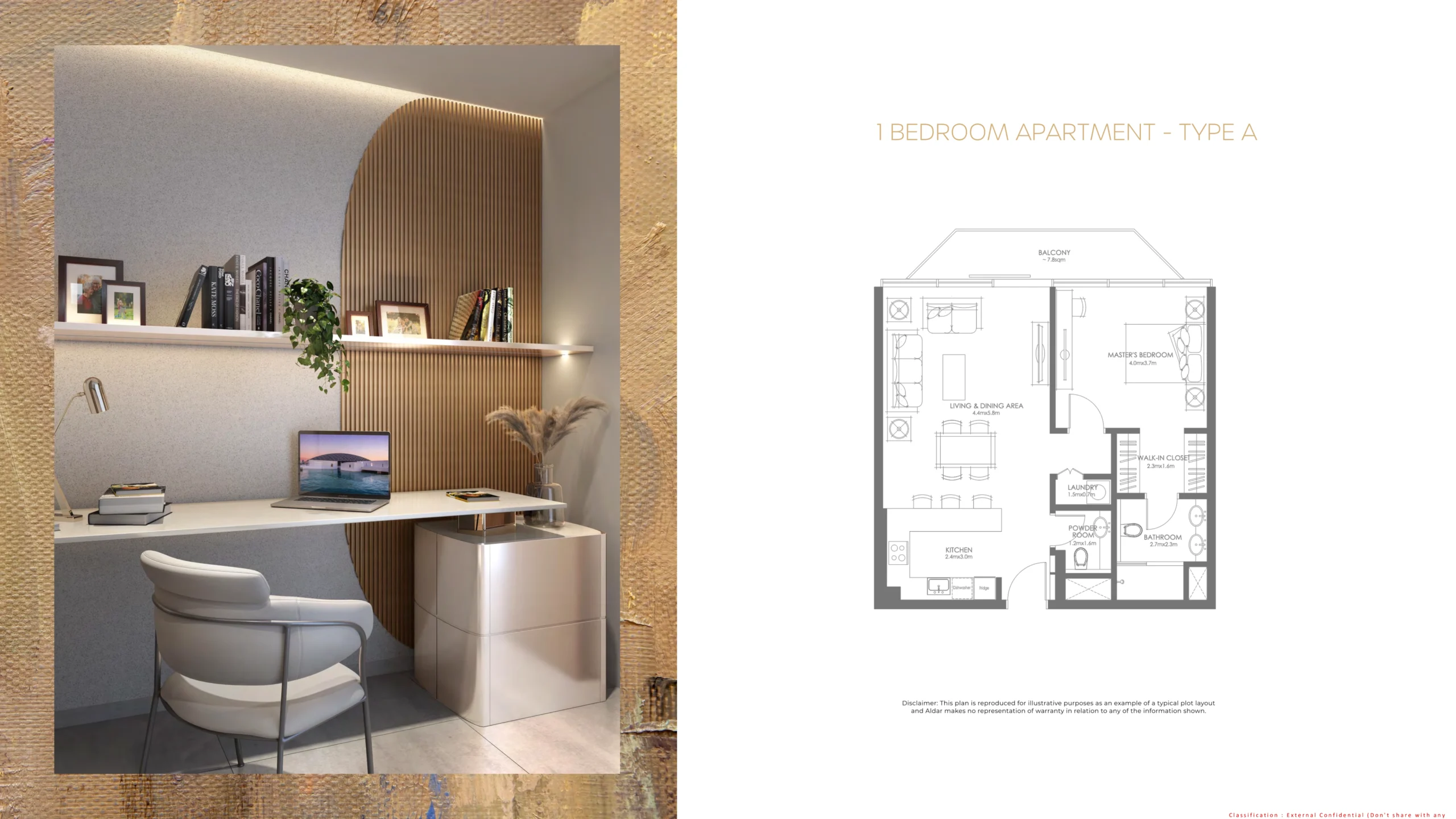 1 Bedroom Plan