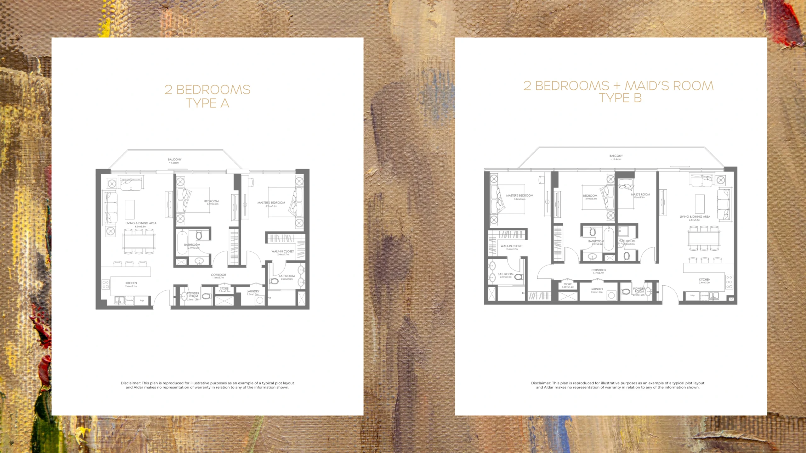 2 Bedroom Plan