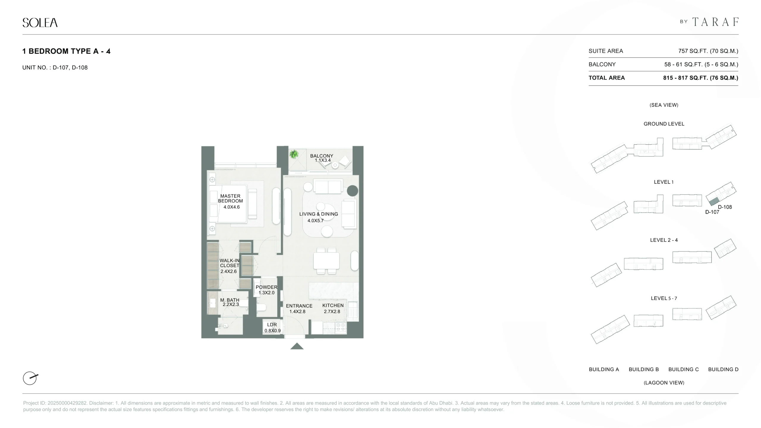 1 Bedroom Apartment - Image 4