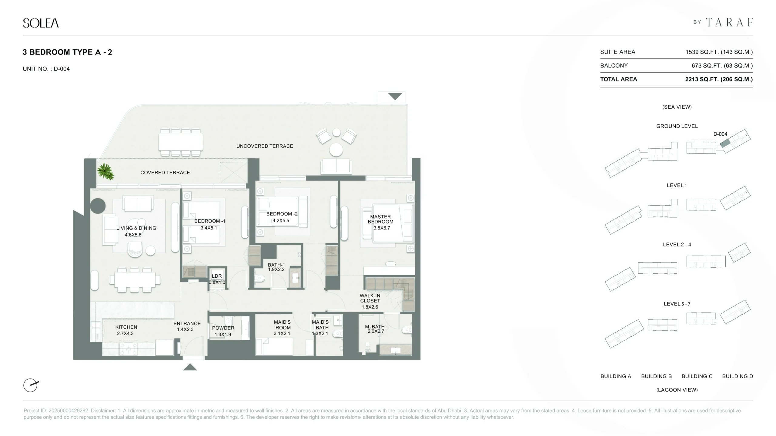 3 Bedroom Apartment - Image 2