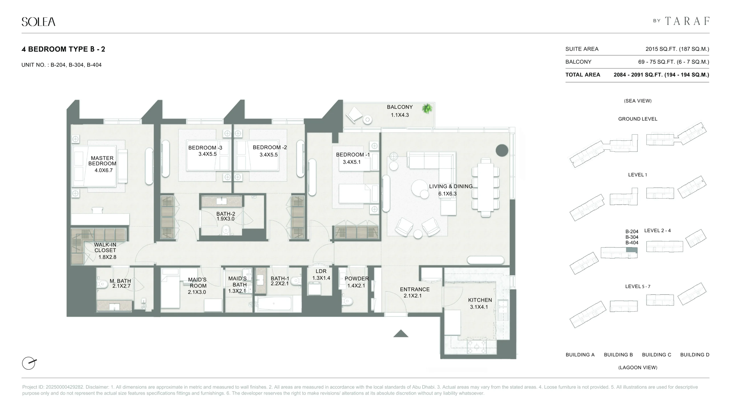 4 Bedroom Apartment - Image 4