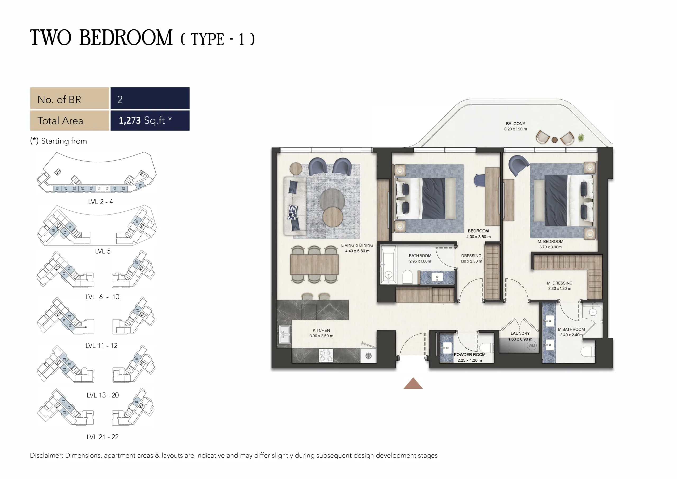 2 Bedroom Apartment - Image 1